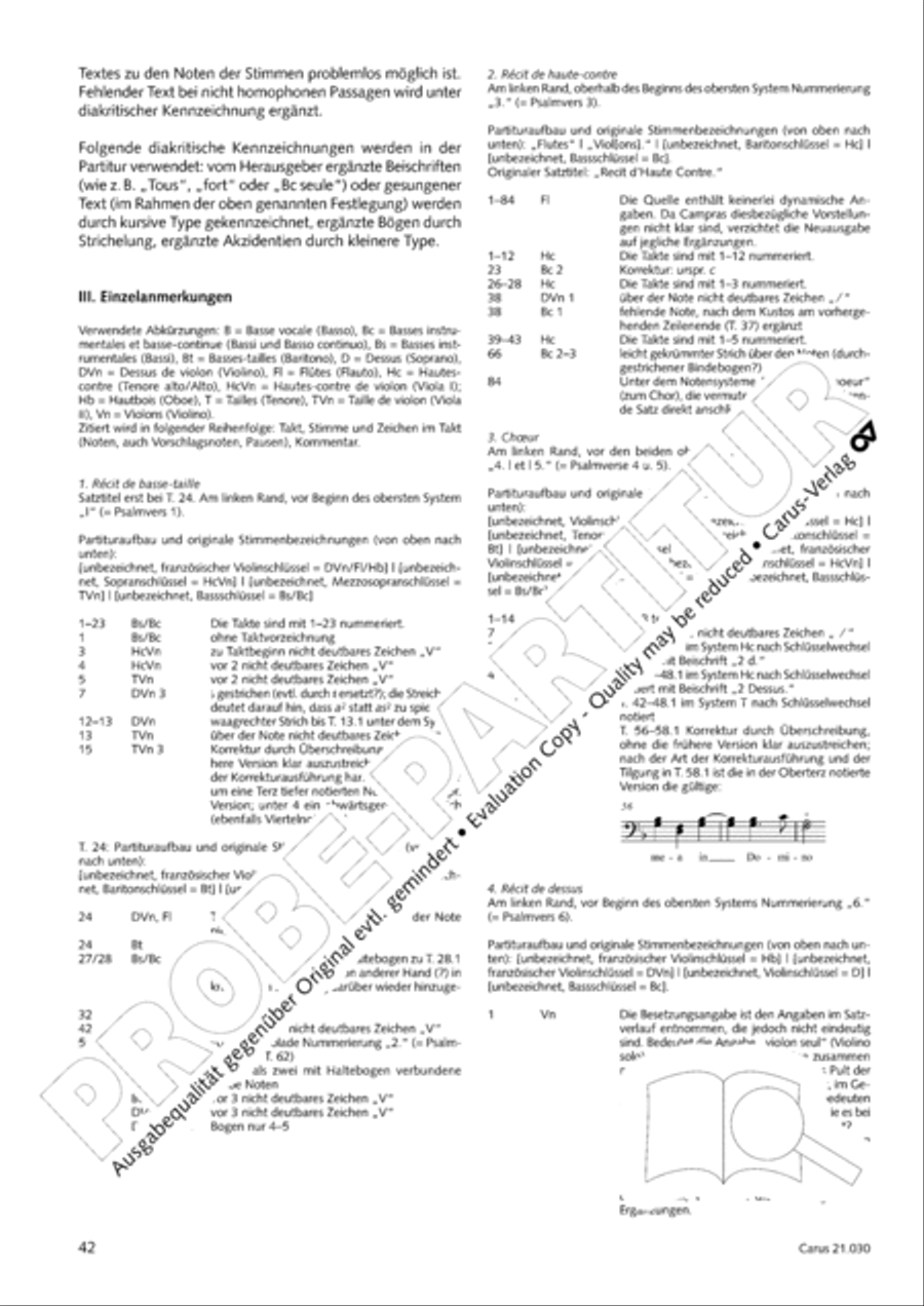 De profundis Men's Choir scores gallery preview page 43