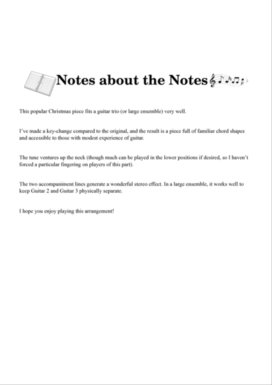 Mary, Did You Know? Guitar Ensemble scores gallery preview page 3