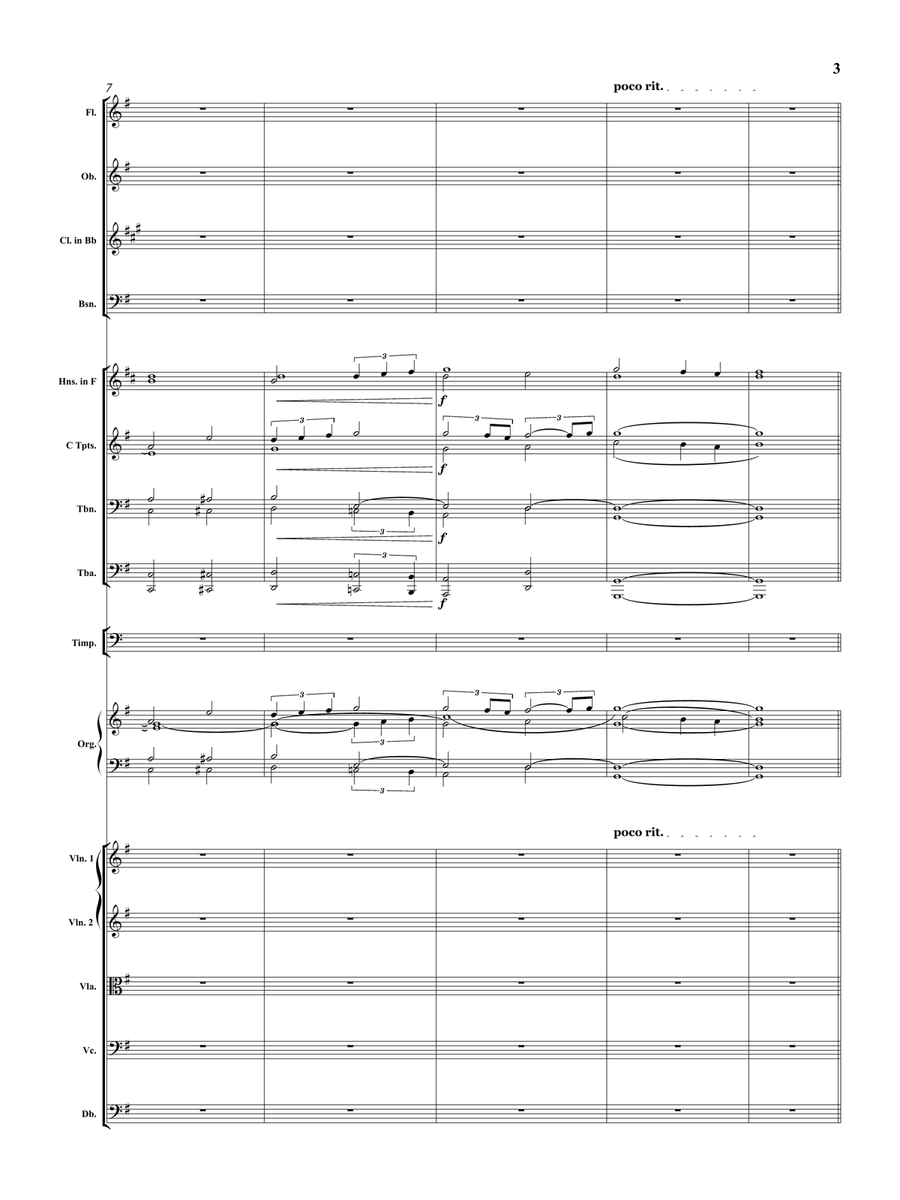 Easter Hymn 'Regina coeli' - (from Cavalleria rusticana) for ORCHESTRA Full Orchestra scores gallery preview page 4