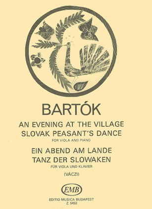 Book cover for An Evening in the Village – Slovak Peasant's Dance
