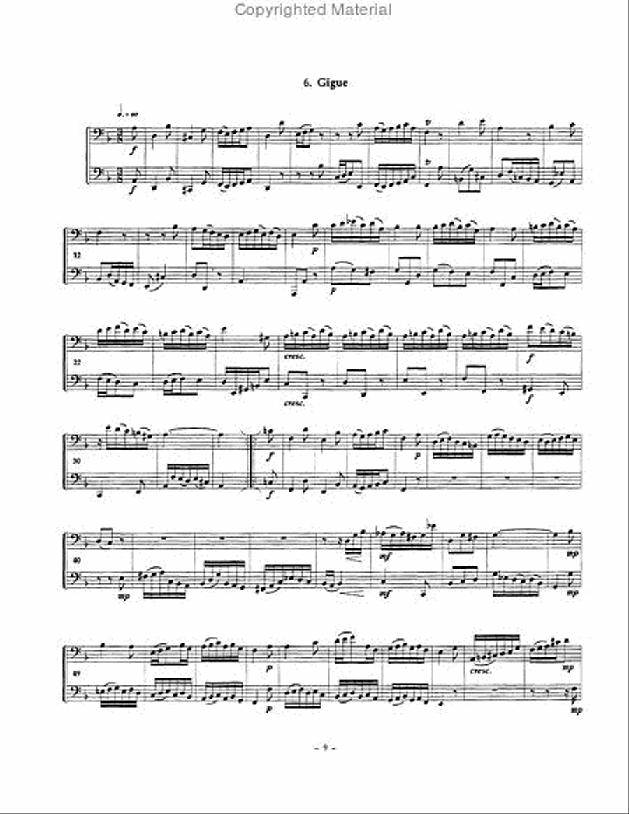 Suite in D minor Suite in D minor Brass Duet scores gallery preview page 4
