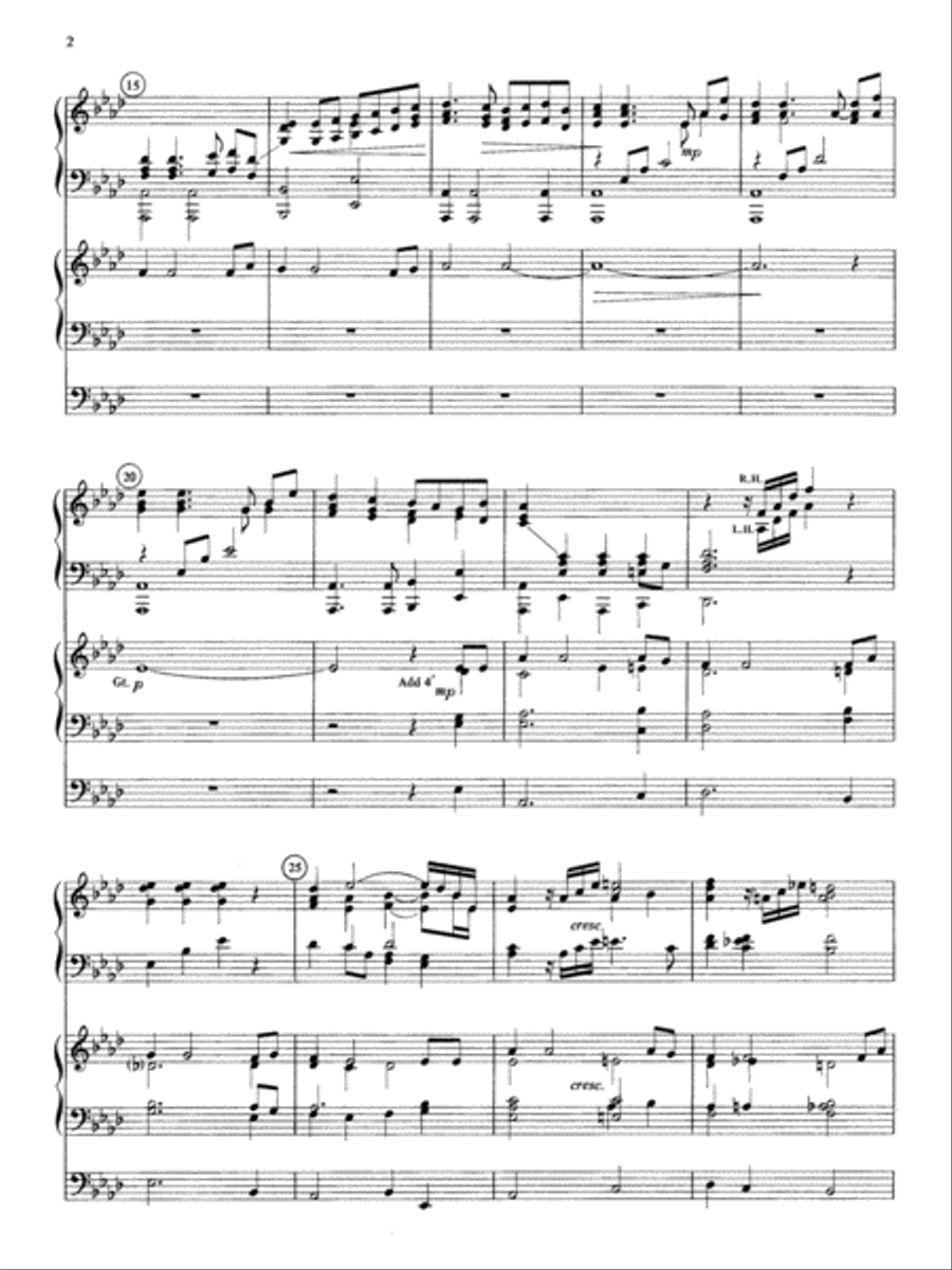 Gospel Greats Organ scores gallery preview page 3