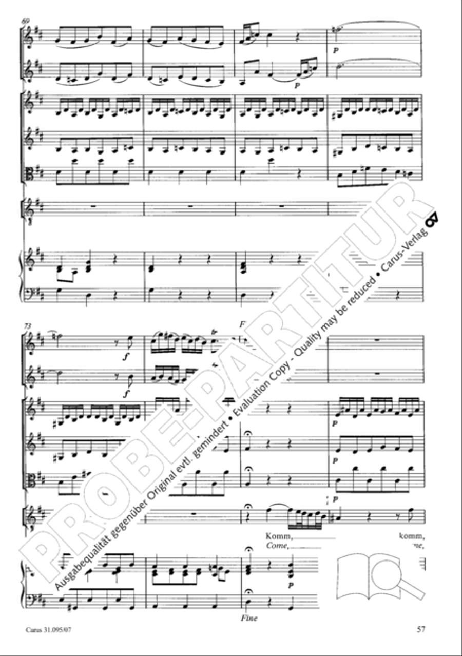 For me to live is Jesus (Christus, der ist mein Leben) STB scores gallery preview page 58