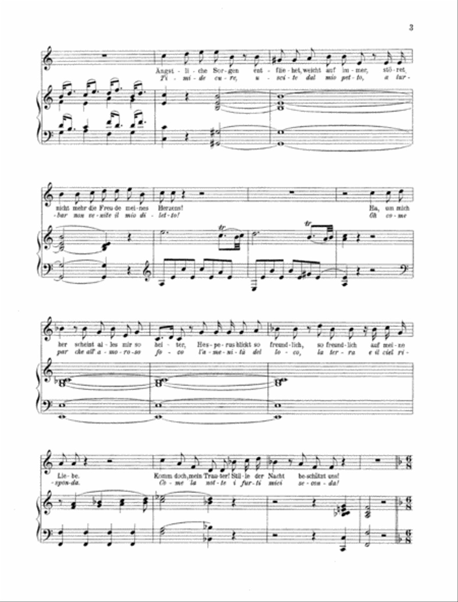The Marriage of Figaro Soprano Voice scores gallery preview page 2