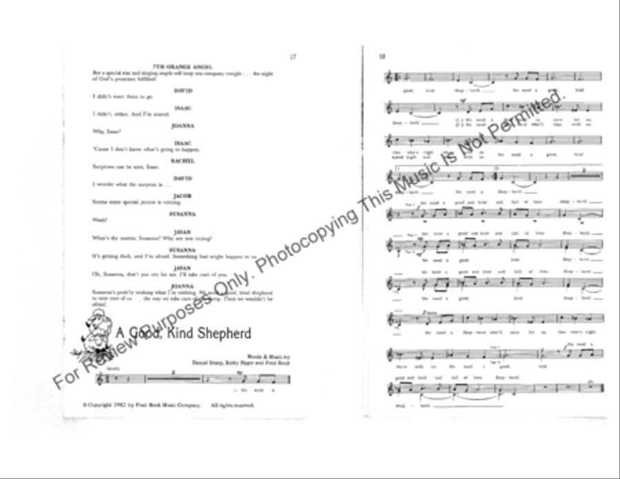 God's Rainbow Promises of Christmas Children's Choir scores gallery preview page 10