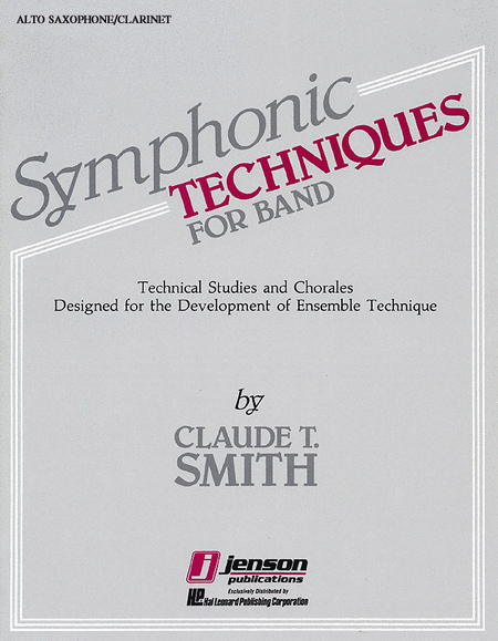 Symphonic Techniques - Eb Alto Sax & Eb Alto Clarinet