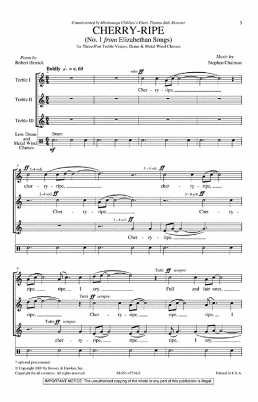 Cherry-Ripe Cherry-Ripe 3-Part scores gallery preview page 2