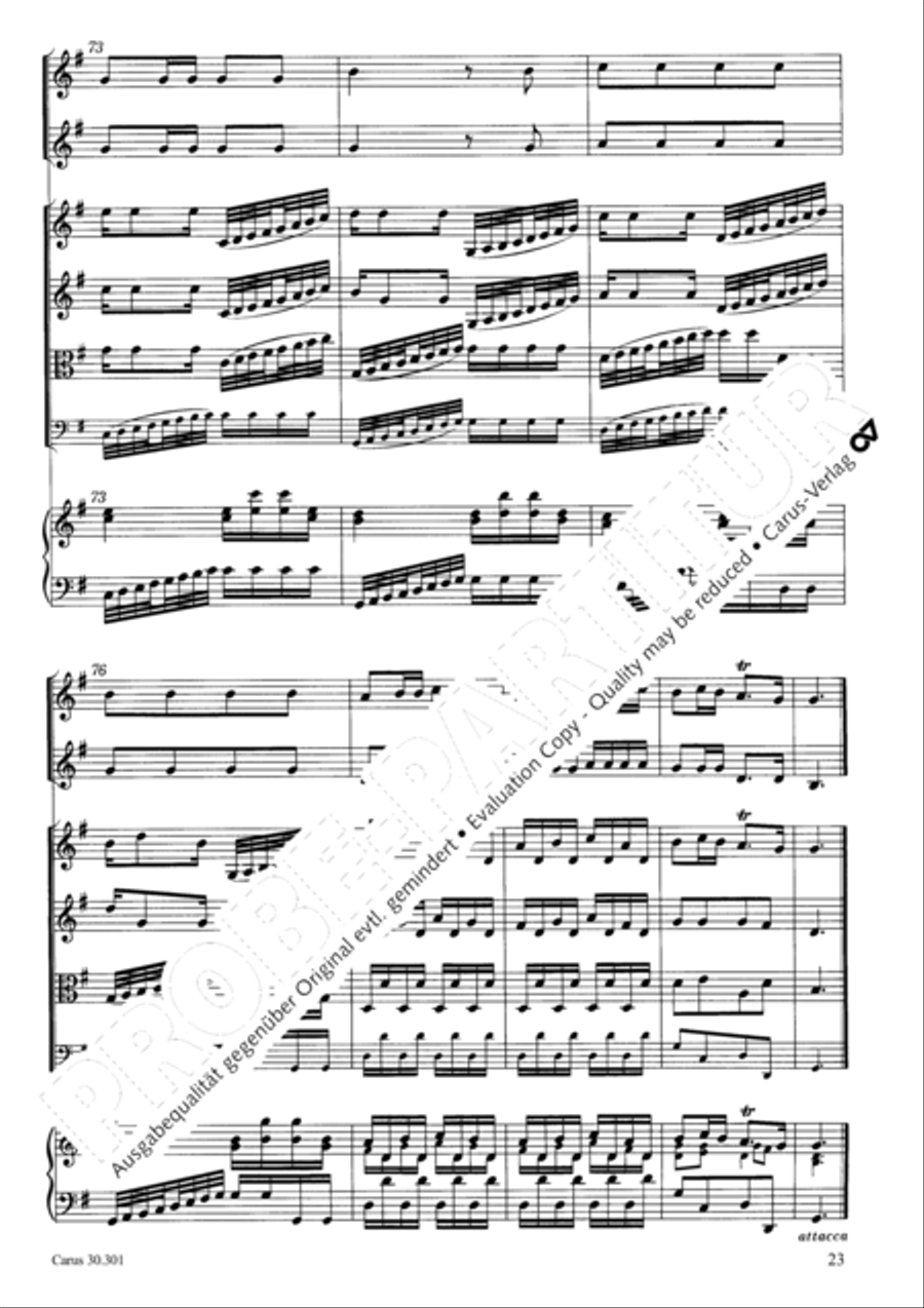 The love God bears us (Die Liebe Gottes ist ausgegossen) 4-Part scores gallery preview page 23