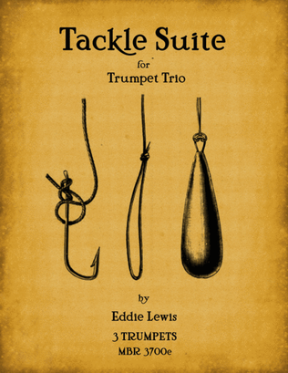 Tackle Suite for Trumpet Trio by Eddie Lewis