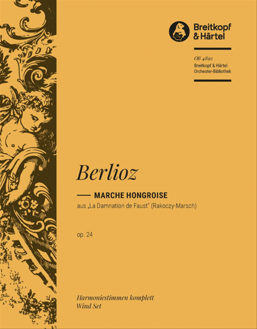 Marche Hongroise from “La Damnation de Faust” op. 24 Orchestra scores gallery preview page 1