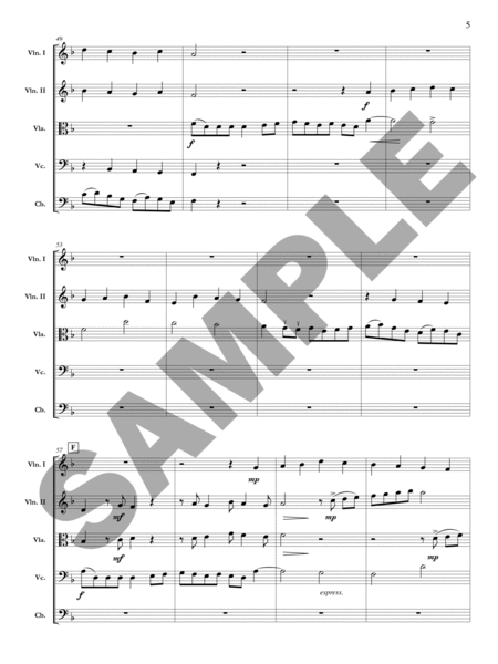 Sinfonietta For Strings: Enigmatic, 3rd movement