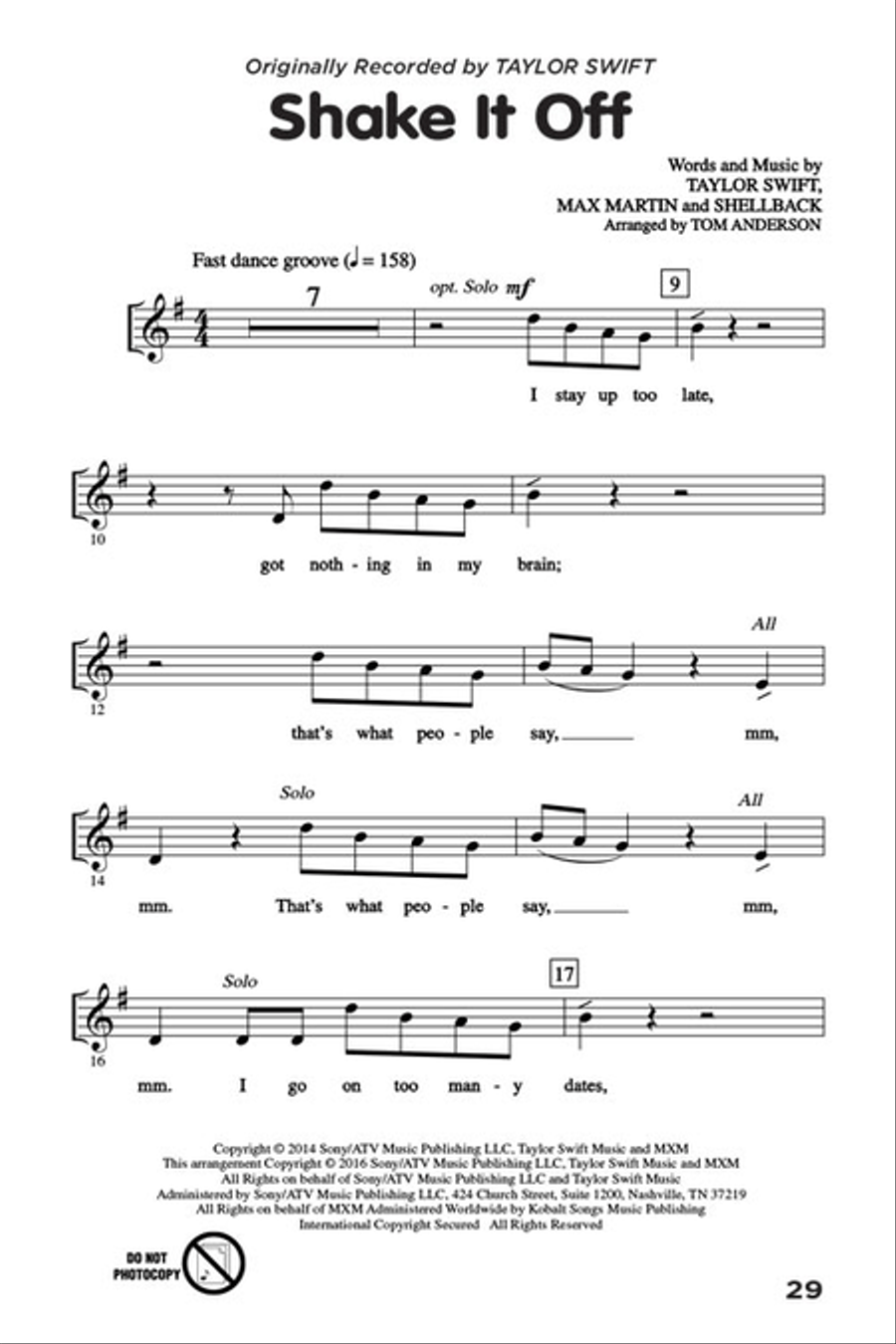 Let's All Sing KIDZ BOP Let's All Sing KIDZ BOP Choir scores gallery preview page 6
