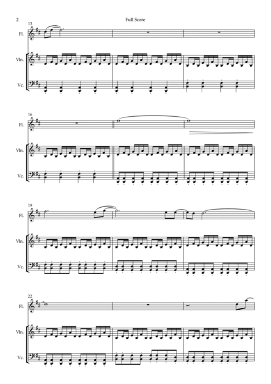 Sweet Disposition Small Ensemble scores gallery preview page 2