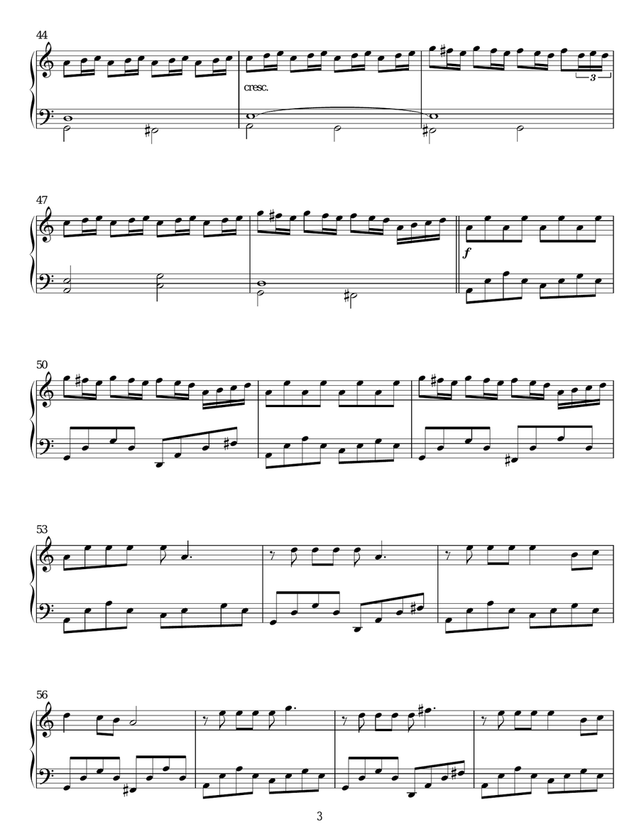 Life Piano Solo scores gallery preview page 3