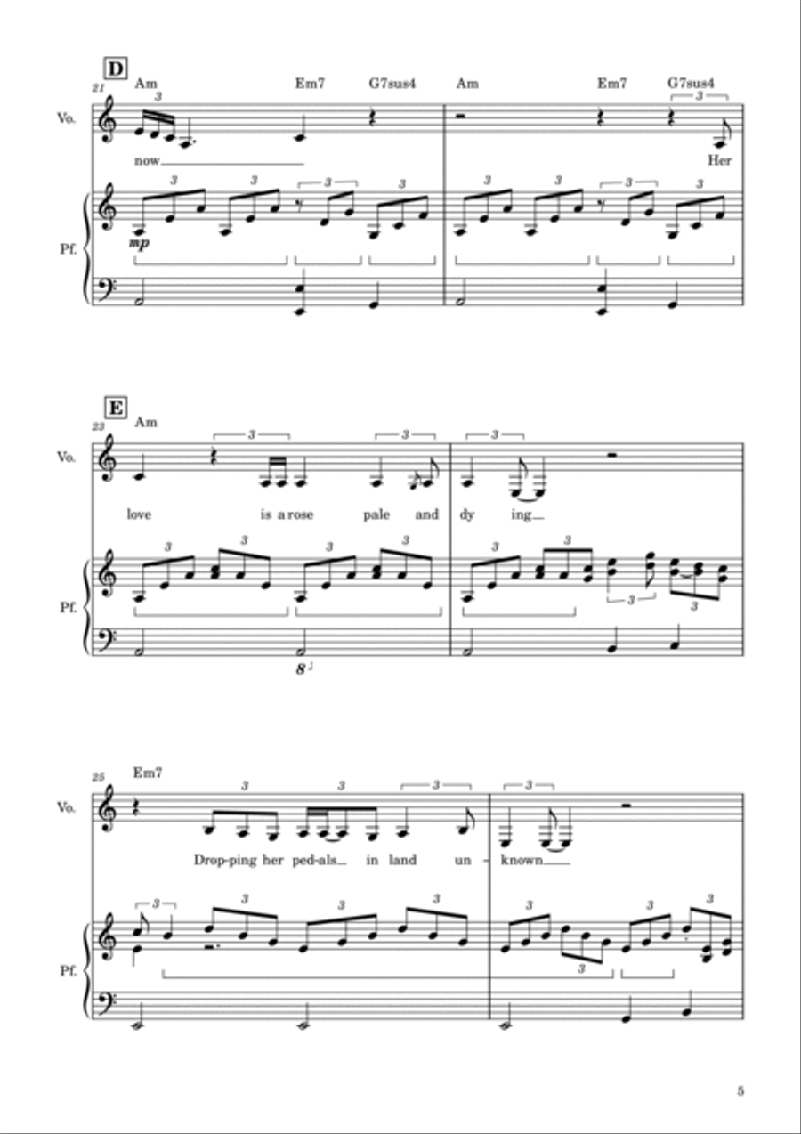 Forget Her Voice scores gallery preview page 6