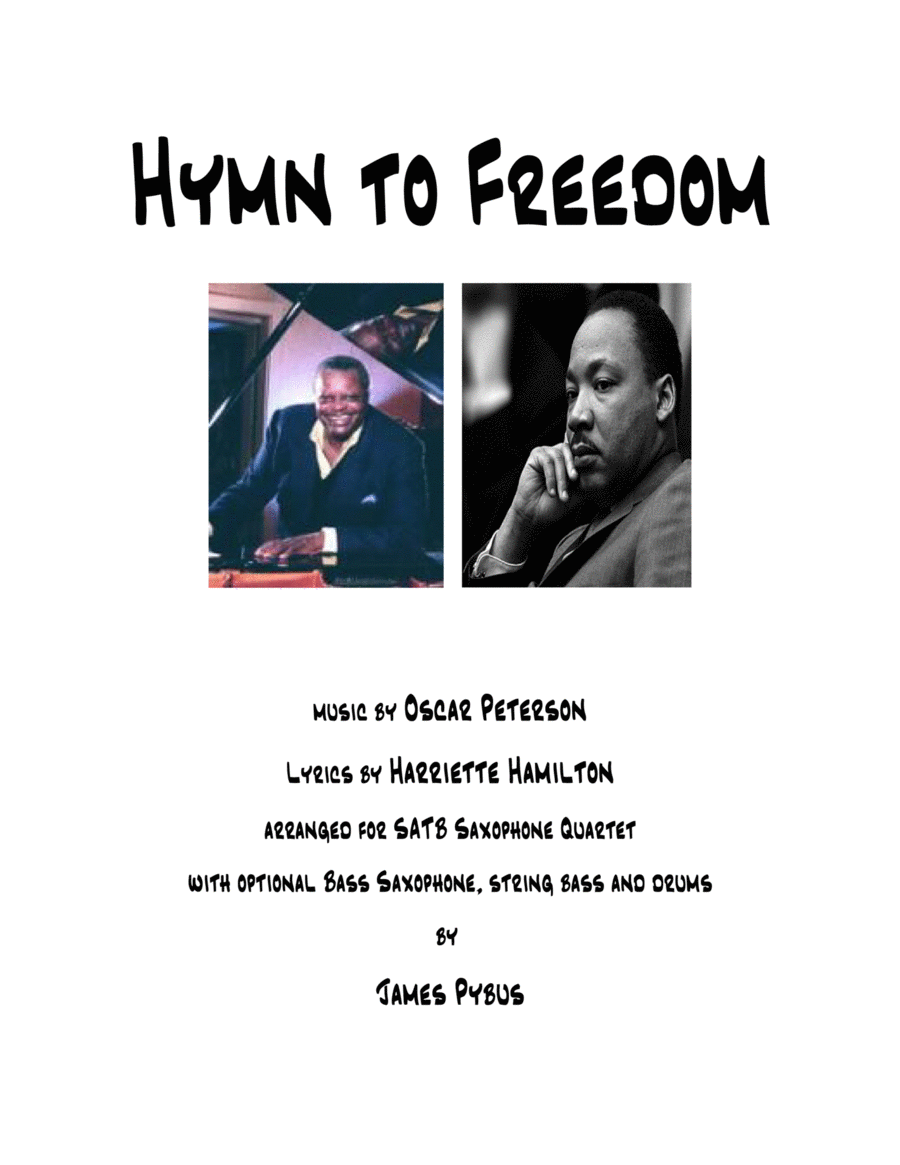 Hymn To Freedom Woodwind Ensemble scores gallery preview page 1