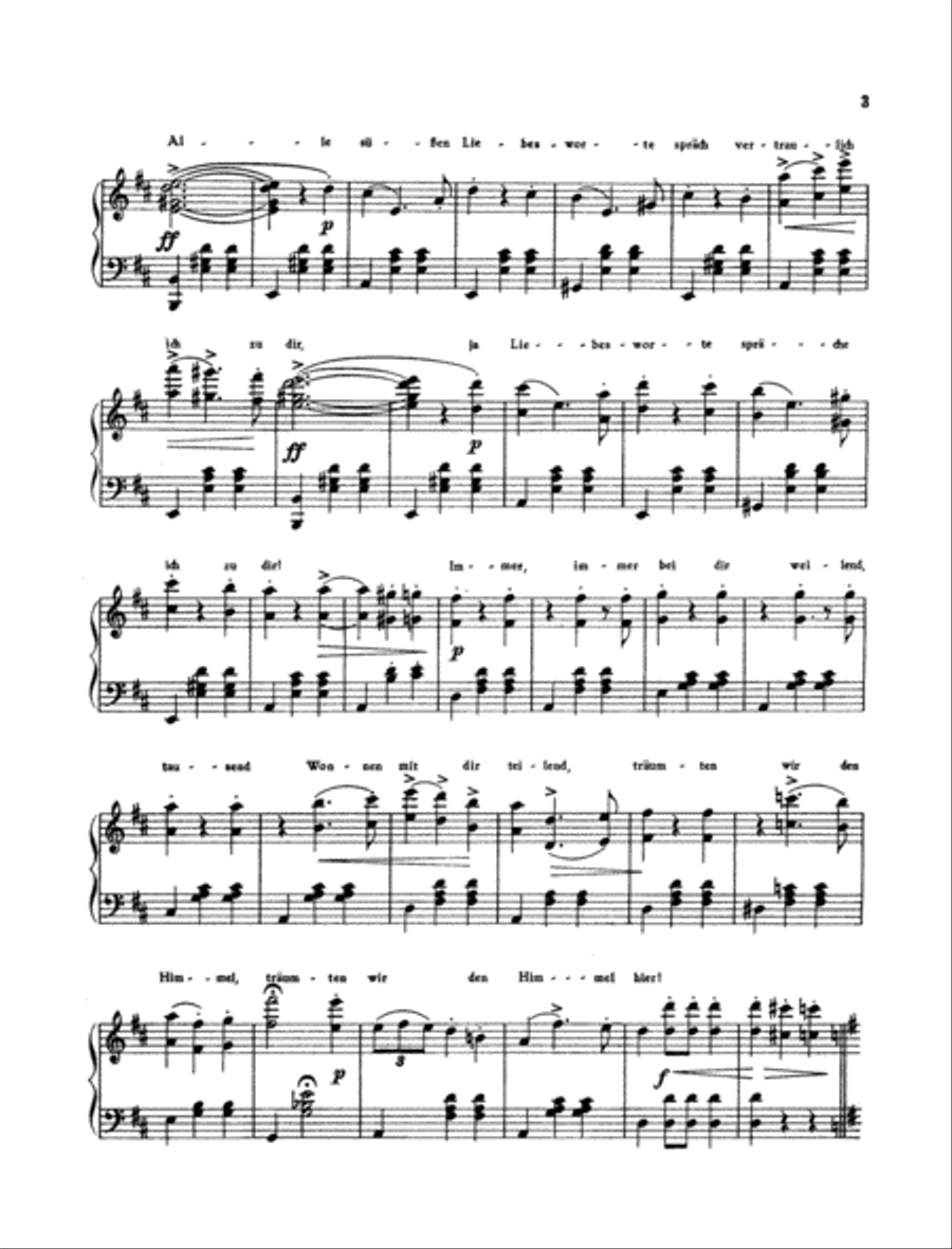 Kiss Waltz Piano scores gallery preview page 2