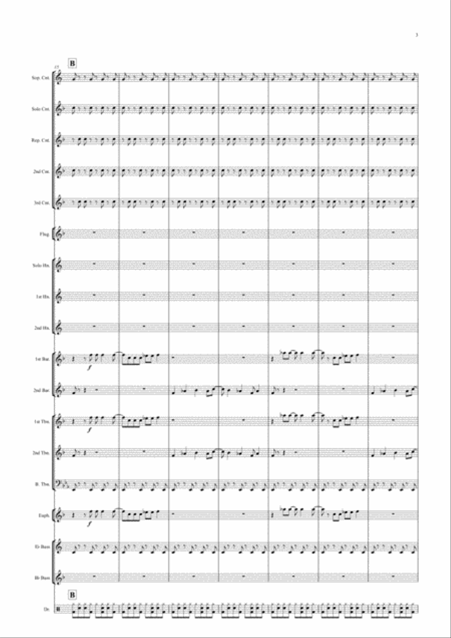 Happy Brass Ensemble scores gallery preview page 3