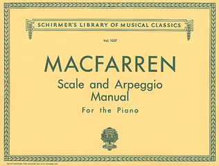 Book cover for Scale and Arpeggio Manual