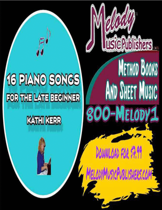 Piano songs for the late beginner (16)