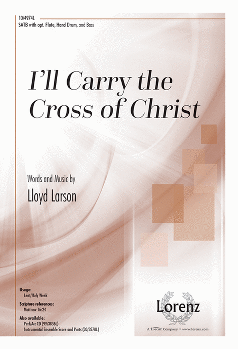 I'll Carry the Cross of Christ image number null