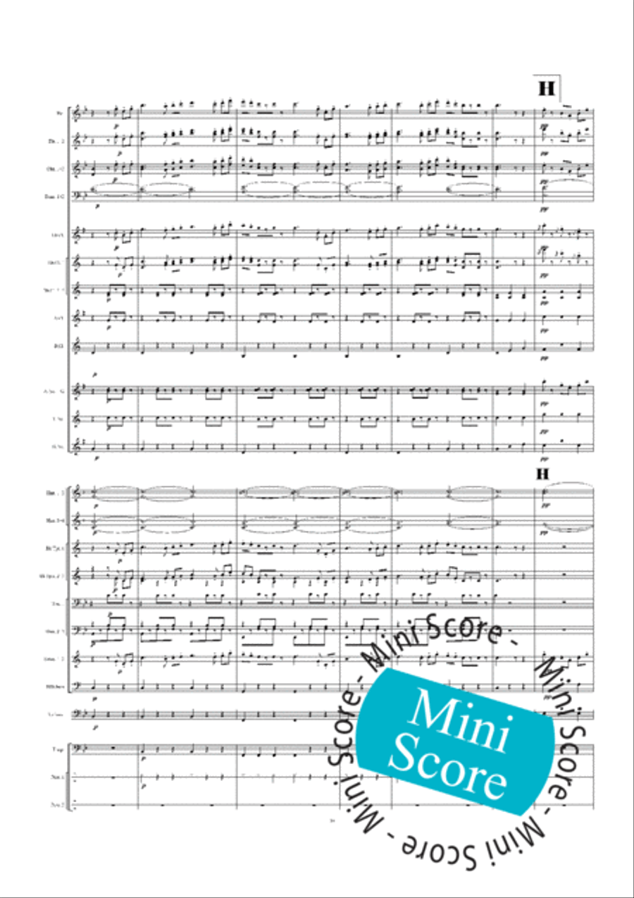 Overture La Poupee de Nuremberg Concert Band scores gallery preview page 16