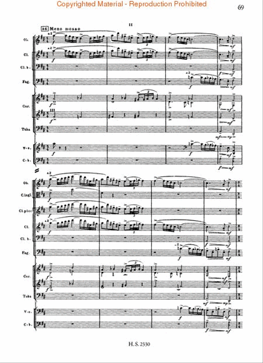 Symphony No. 5, Op. 100 Orchestra scores gallery preview page 3