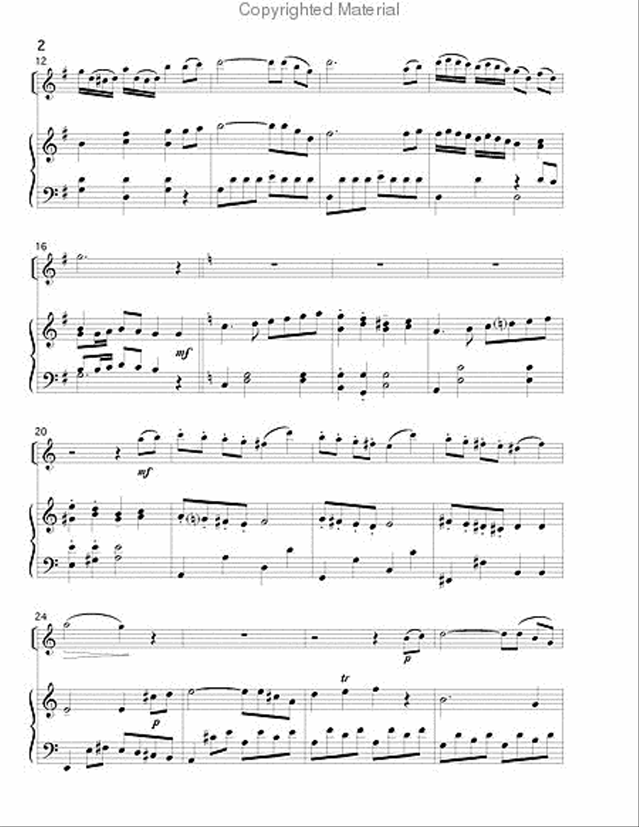 Since I Have Been Redeemed Flute Solo scores gallery preview page 3