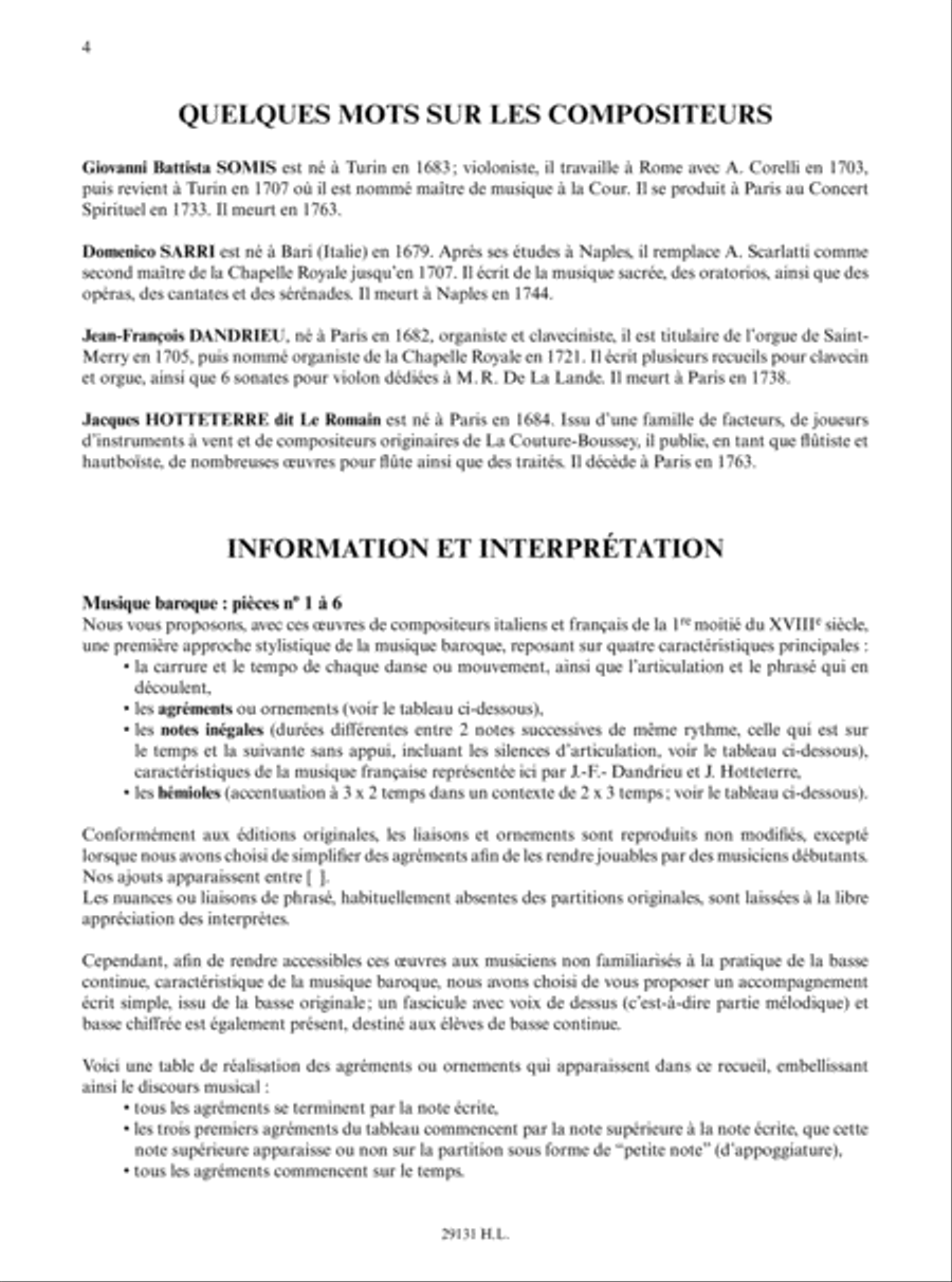 Duos pour flute et clavier Flute scores gallery preview page 2