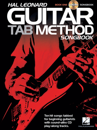 Book cover for Hal Leonard Guitar Tab Method Songbook 1