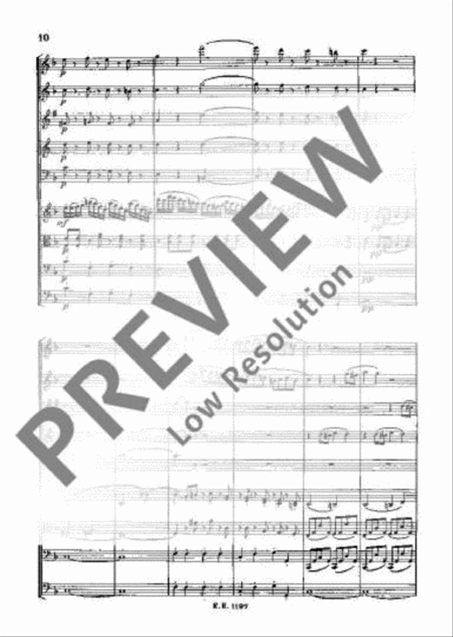 Nonet F major Bassoon scores gallery preview page 13