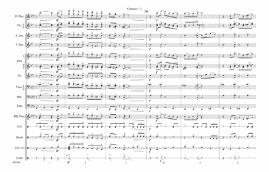 Minnie the Moocher: Score Marching Band scores gallery preview page 2