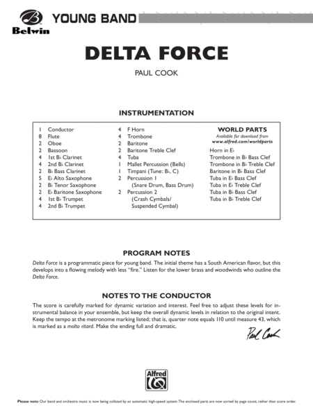 Delta Force: Score