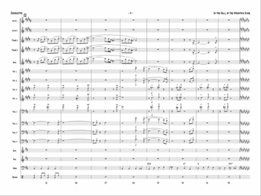 Peer Gynt Suite Peer Gynt Suite Jazz Ensemble scores gallery preview page 10
