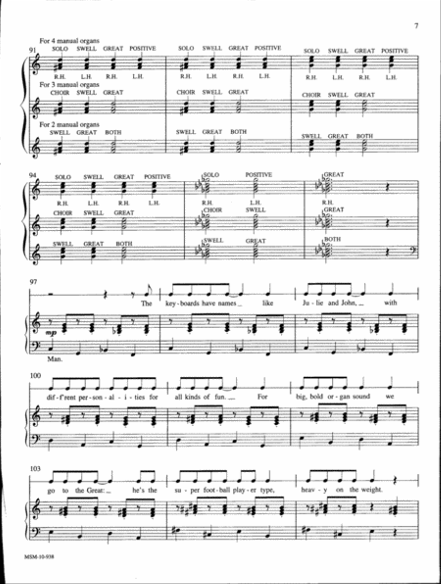 Rex: The King of Instruments Organ scores gallery preview page 5