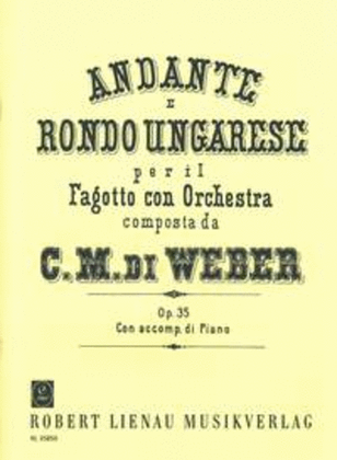 Andante E Rondo Ungaresse Op.35