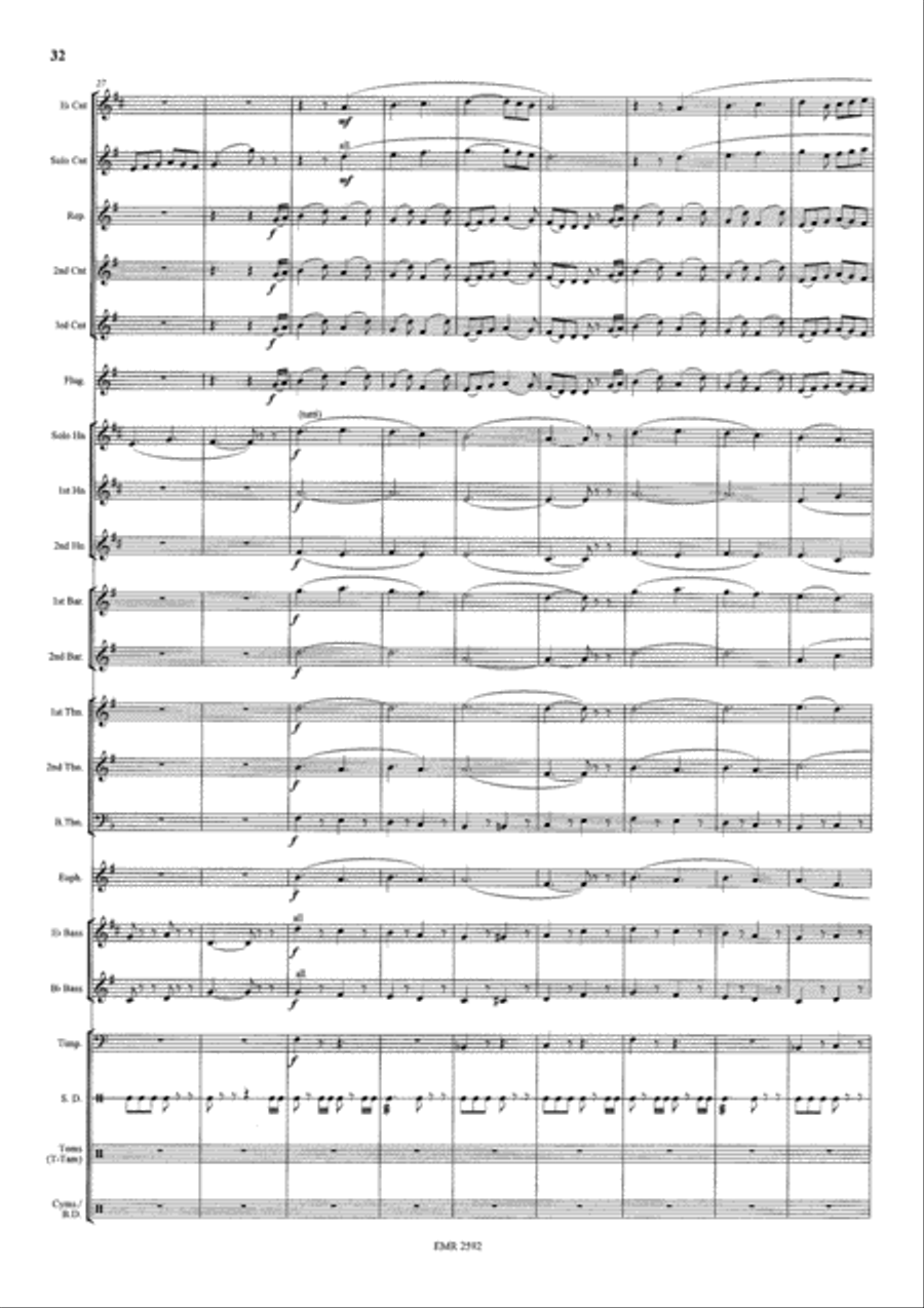 Celtic Visions Celtic Visions Brass Band scores gallery preview page 16