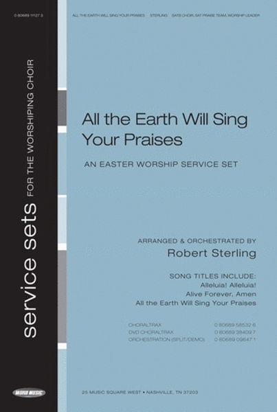 All The Earth Will Sing Your Praises - Booklet image number null