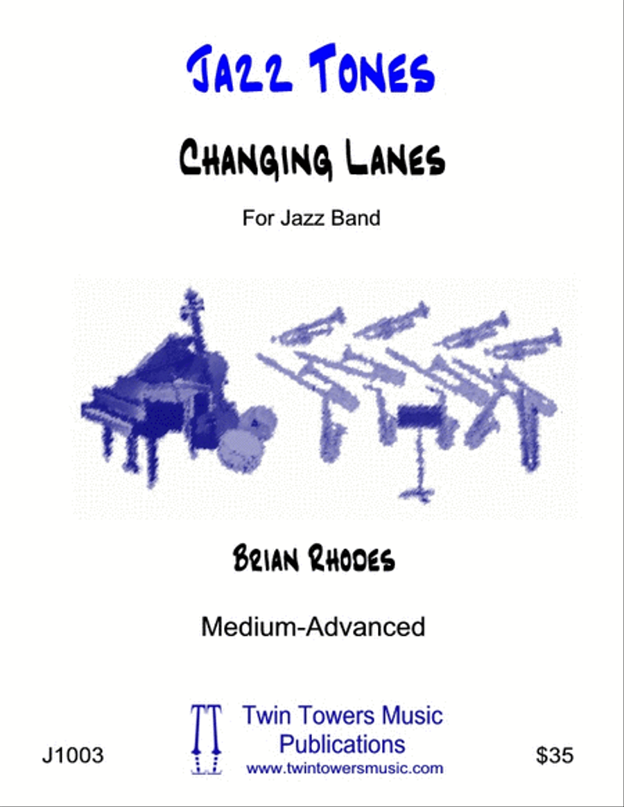 Changing Lanes Jazz Ensemble scores gallery preview page 1