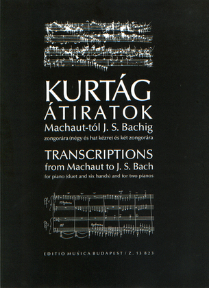 Book cover for Transcriptions from Machaut to J. S. Bach
