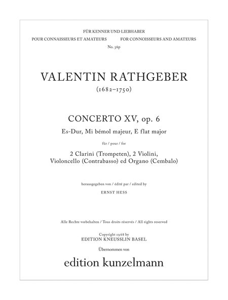 Concerto Op. 6/15