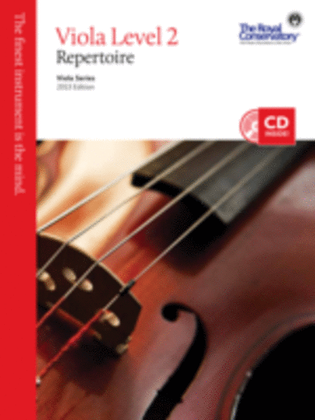 Book cover for Viola Repertoire 2