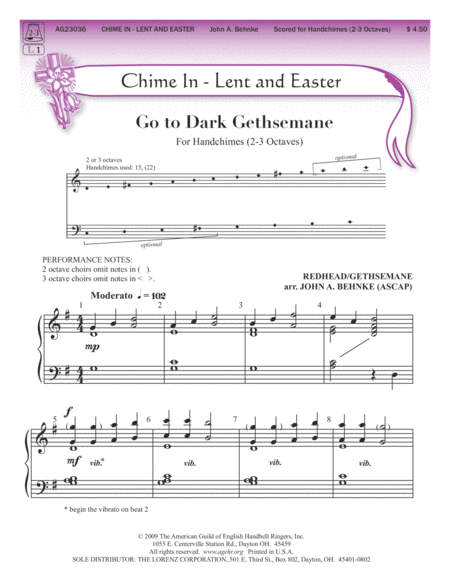 Chime In: Lent and Easter image number null