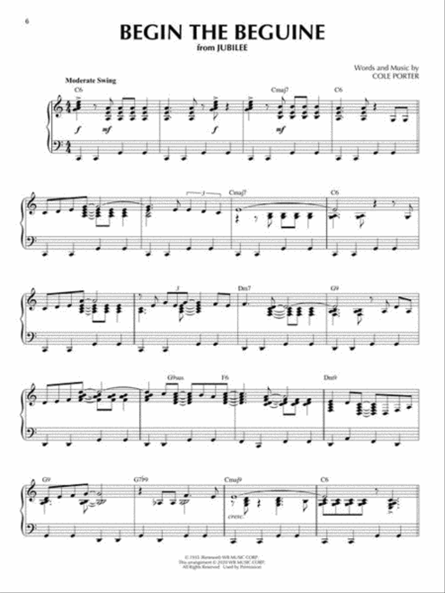 Big Band Era Piano Solo scores gallery preview page 5