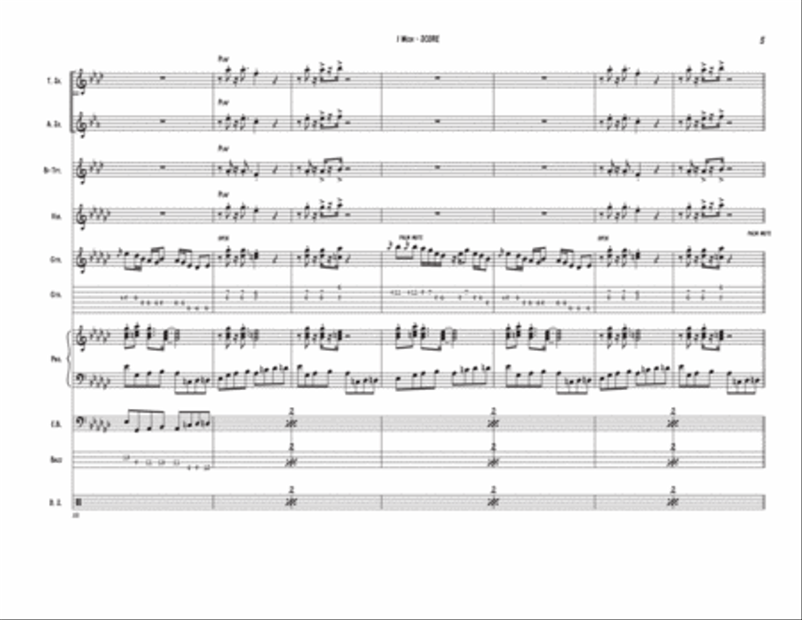 I Wish I Wish Large Ensemble scores gallery preview page 5