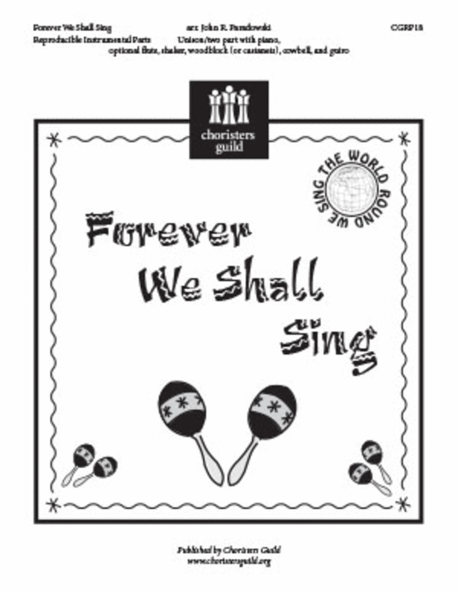 Forever We Shall Sing Reproducible Instrumental Parts Flute scores gallery preview page 1