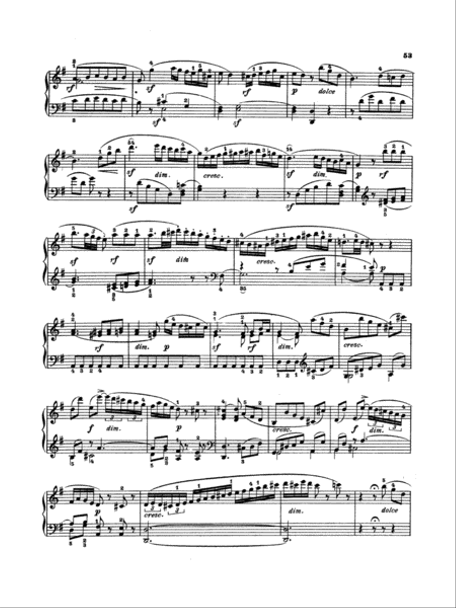 Clementi: Seven Sonatas (Volume I) Piano Solo scores gallery preview page 6