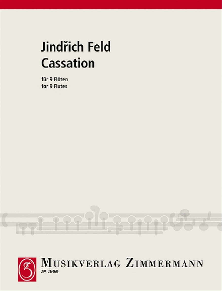 Cassation Flute scores gallery preview page 1