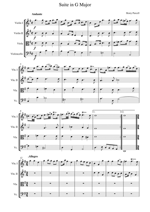 Suite in G Major for Strings