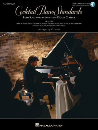 Book cover for Cocktail Piano Standards